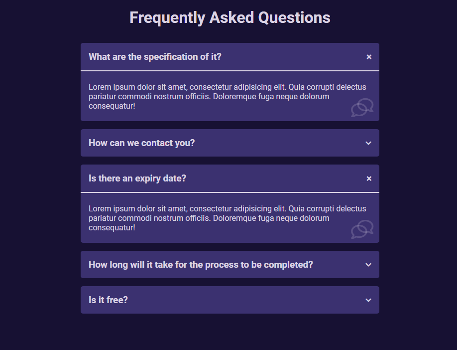 FAQ