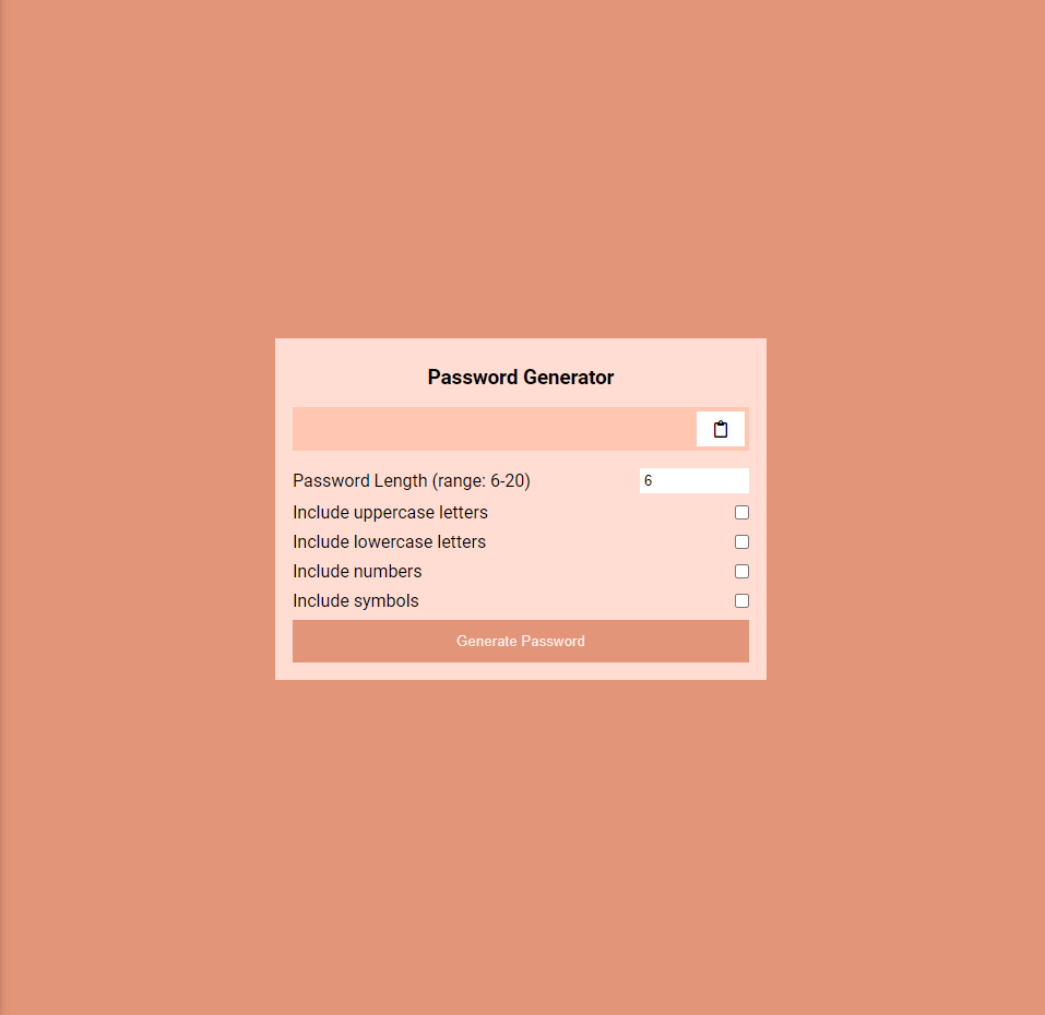 Password